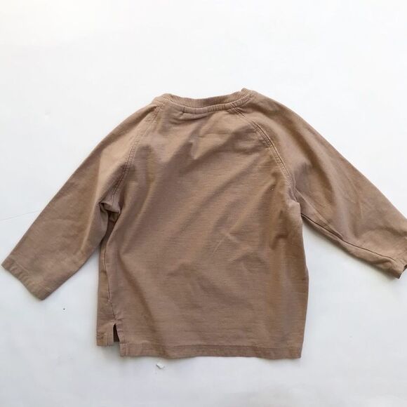 Zara enjoy the way long sleeve shirt  EUC 12-18 months - Picture 5 of 5